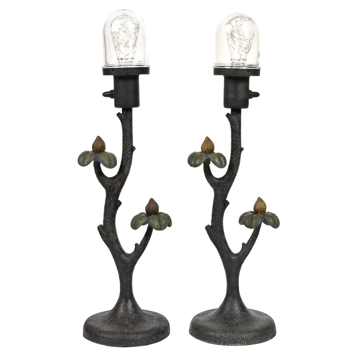 Indoor Outdoor Arts 
Crafts Style Floral Table Lamps