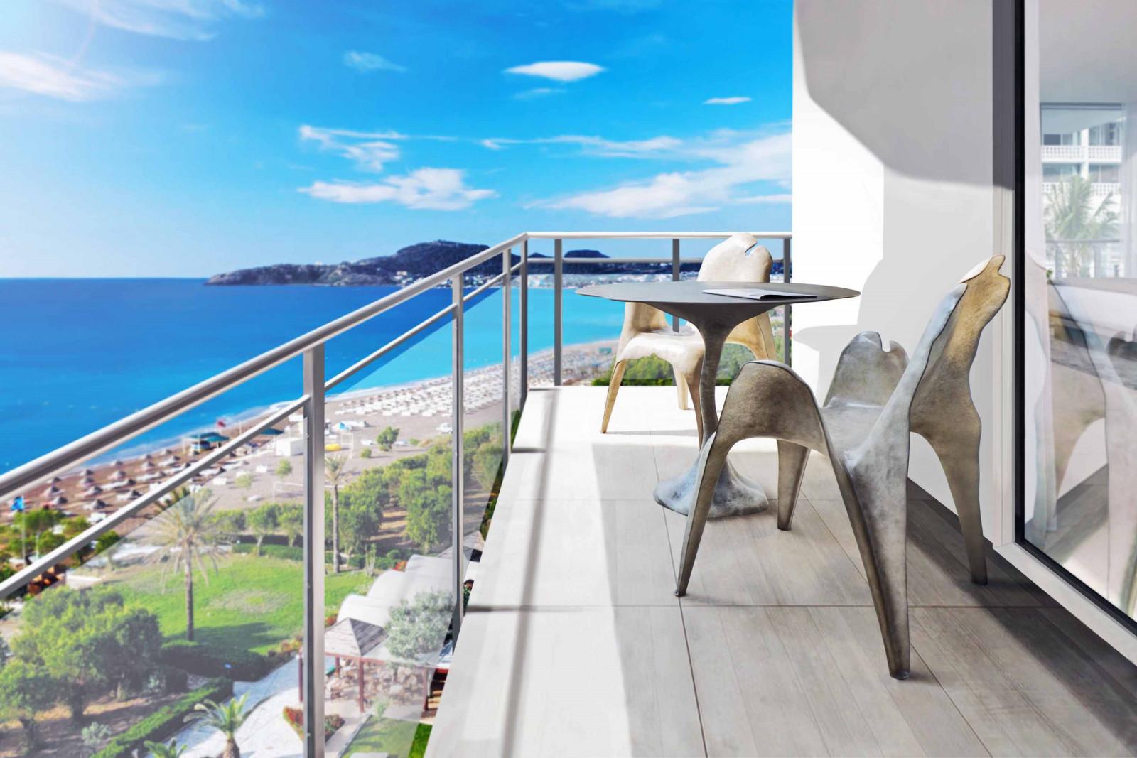 XXI secolo e contemporaneo Sedia di design biomorfa da interno/esterno con finitura in ferro in vendita