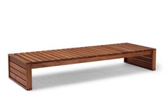 Indoor-Outdoor BK14 Sunbed in Teak Oil by Bodil Kjær