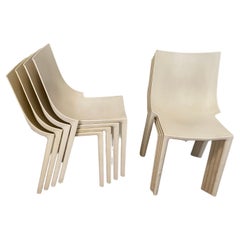 Indoor Outdoor "Bo" Chairs by Philippe Starck for Driade, Set of 8