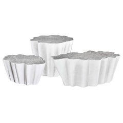 Indoor/Outdoor CUSTOM MADE Free Form Couchtisch Set von 3