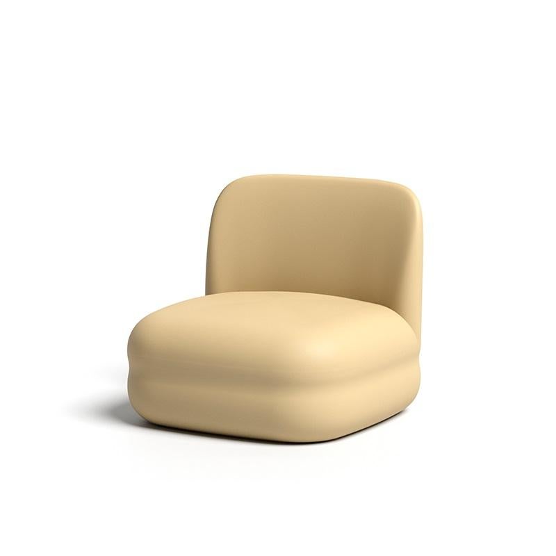 Seduta modulare a forma di L per interni/esterni realizzata in FlexySkin su base in legno in vendita 6