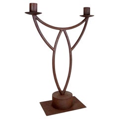 Indoor/Outdoor Large iron candle holder H:147cm