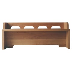 Indoor/Outdoor Lineage Bench in Spanish Cedar by Muhly Studio