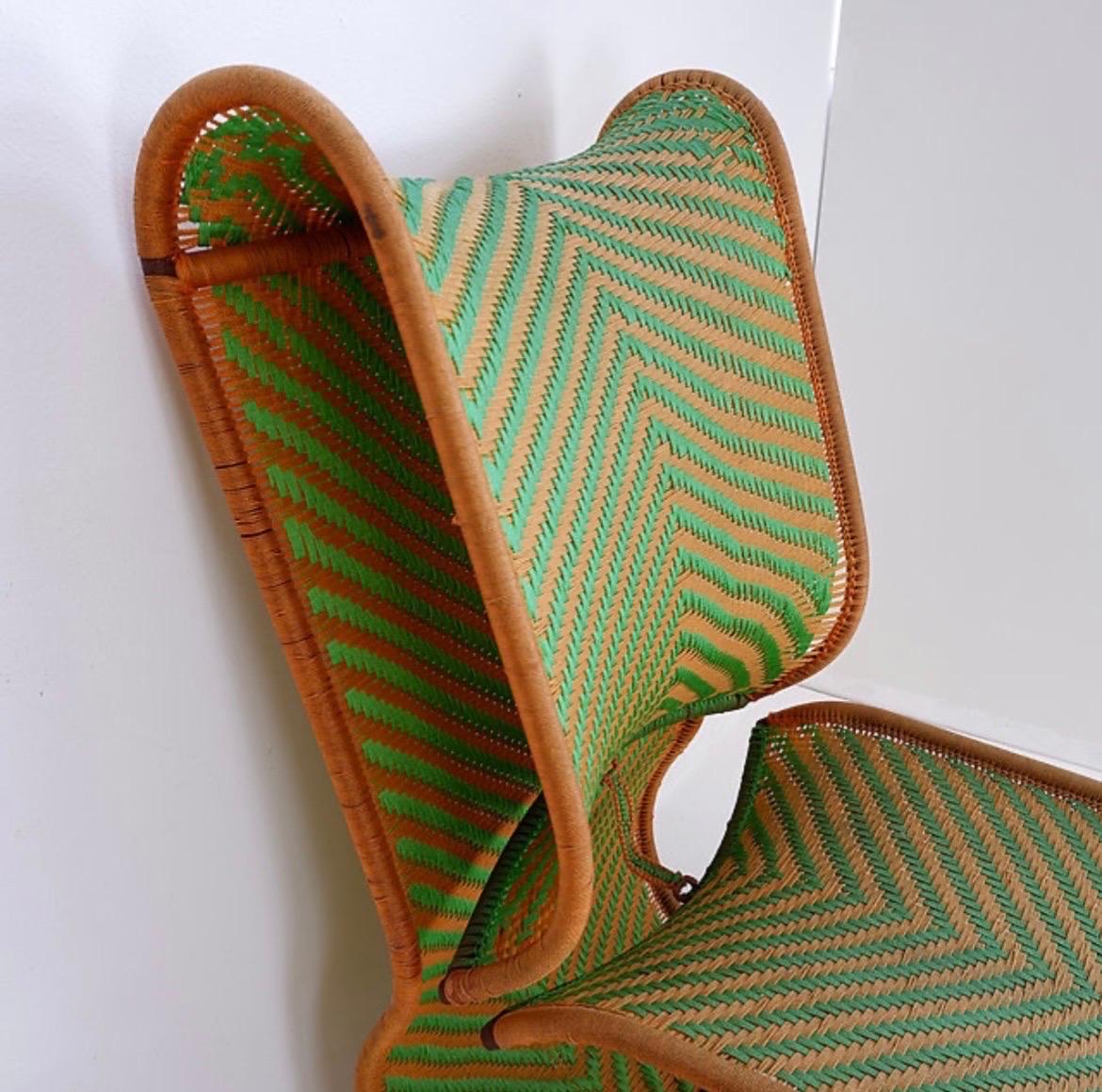 Indoor/Outdoor Lounge Chair In Fair Condition For Sale In Linkebeek, BE