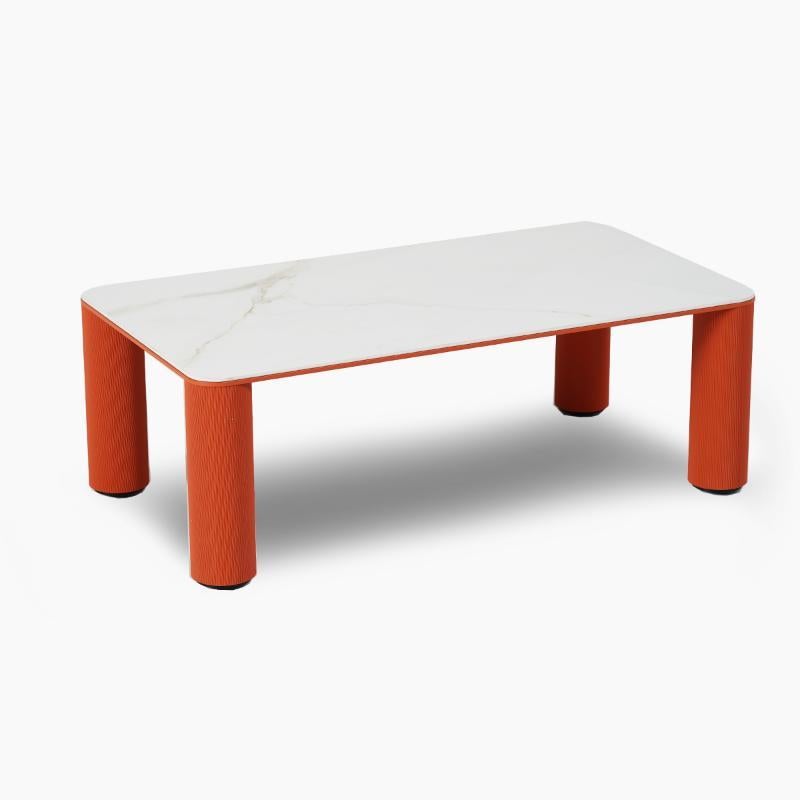 Contemporary Indoor/Outdoor Nesting Tables In Custom Ceramic & Lacquer Colors For Sale