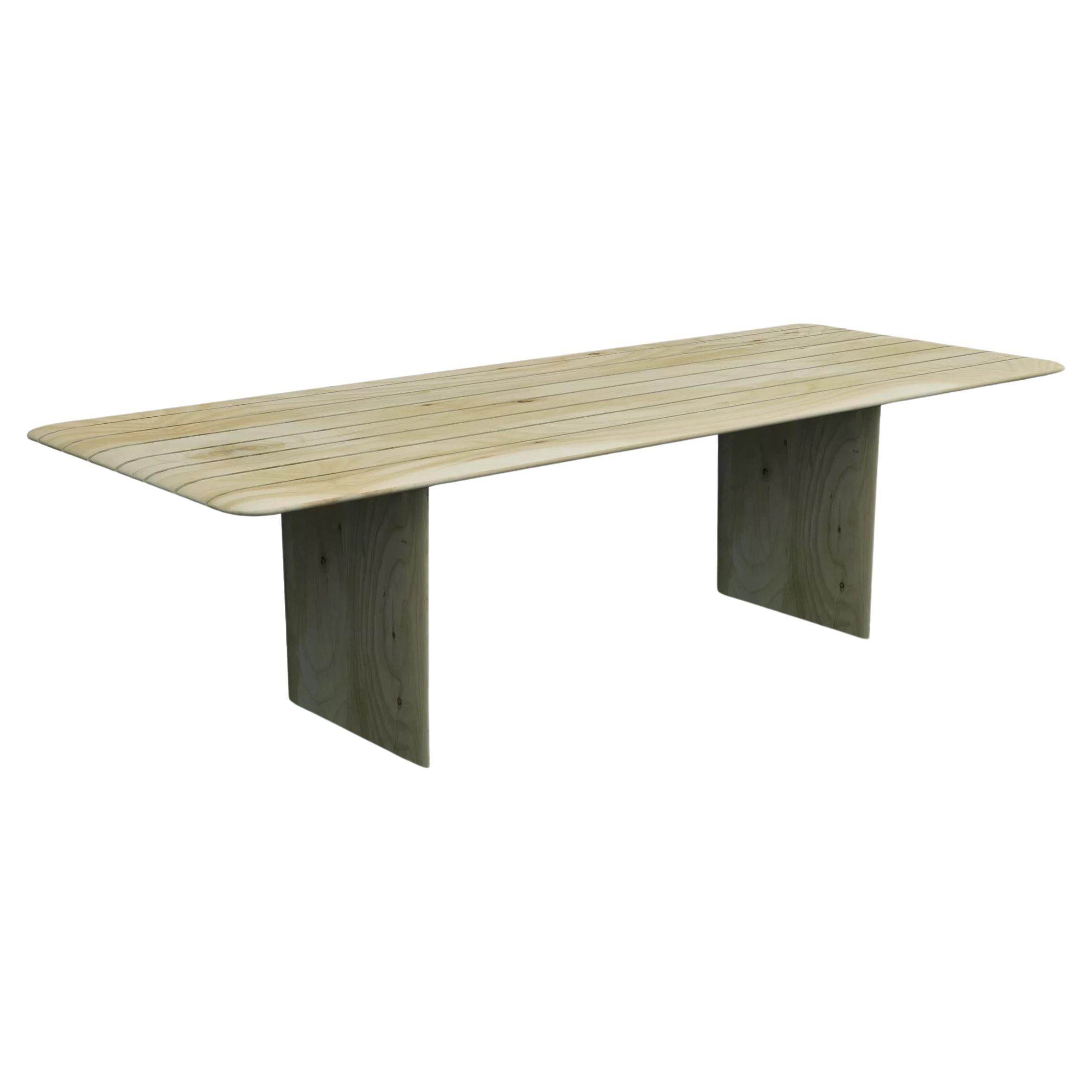 Indoor/Outdoor Scented Cedar Wood Table by Riva 1920 For Sale