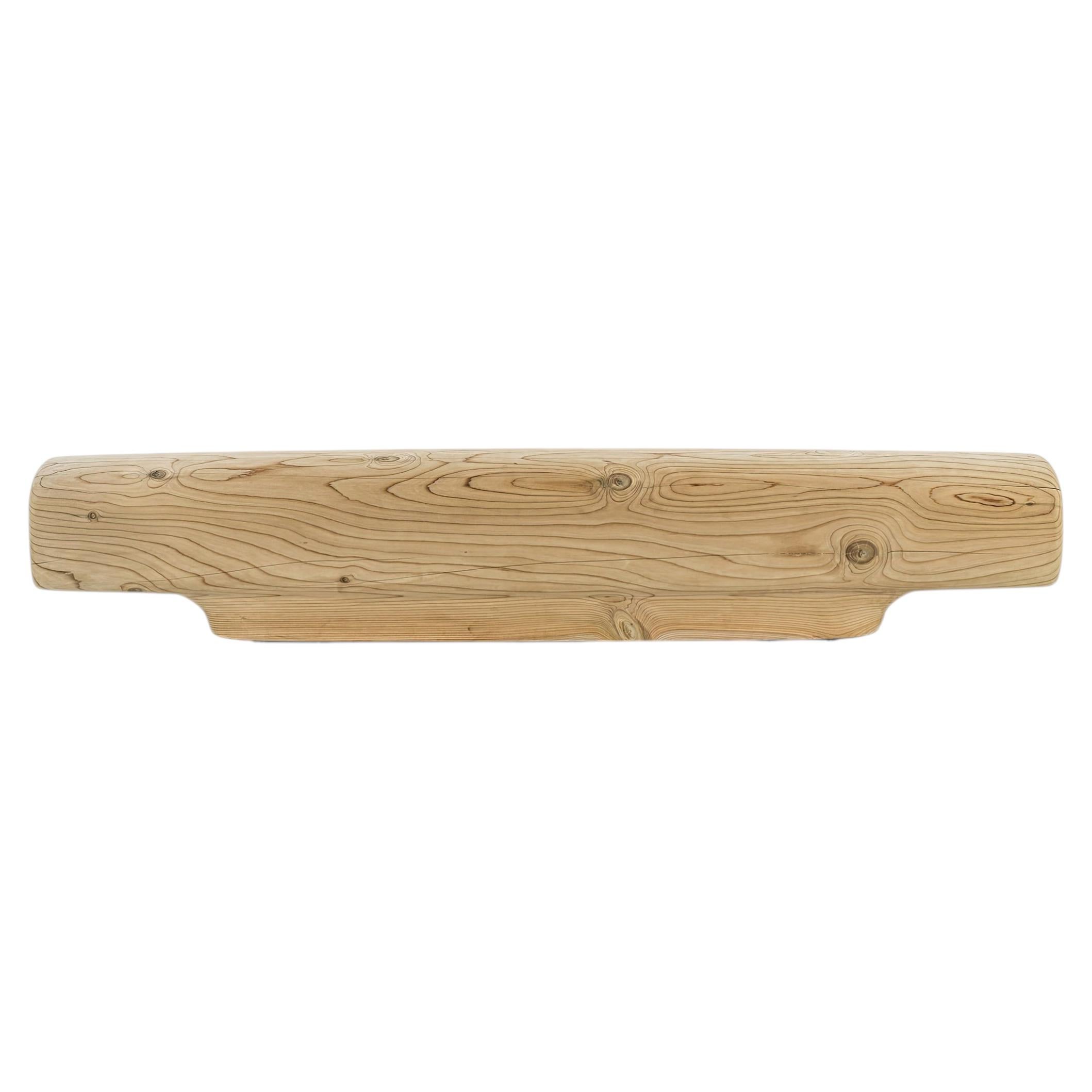 Travetto Outdoor Bench In Solid Scented Cedar Wood By Riva 1920 Italy