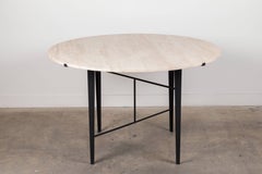 Indoor / Outdoor Travertine Montrose Dining Table by Lawson-Fenning