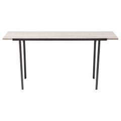 Indoor-Outoor Montrose Console in Travertine by Lawson-Fenning