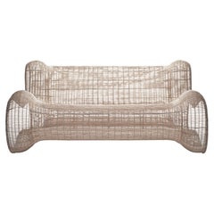 Indoor Pigalle Loveseat by Kenneth Cobonpue