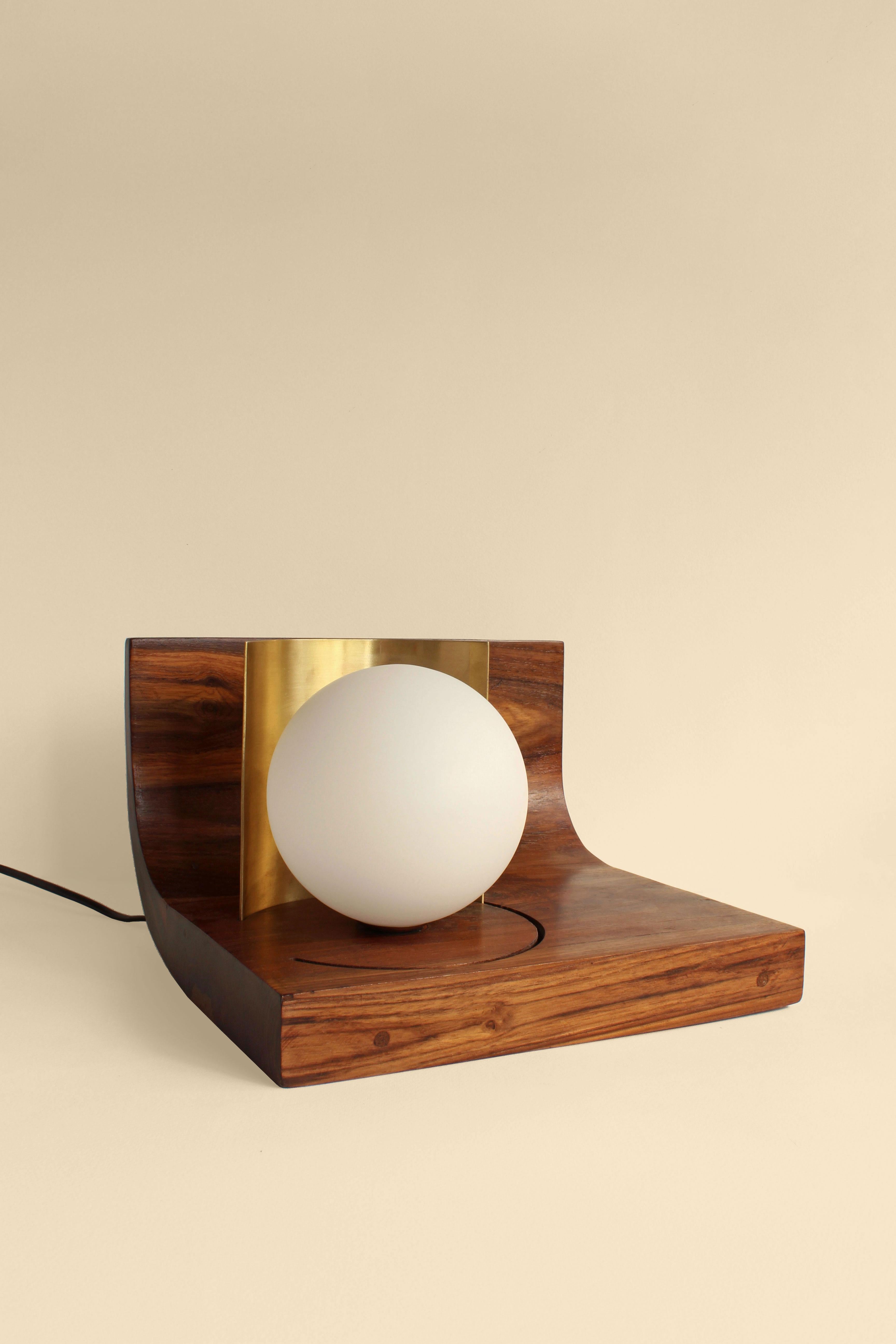 Indian Indu Table Lamp by Studio Indigene For Sale