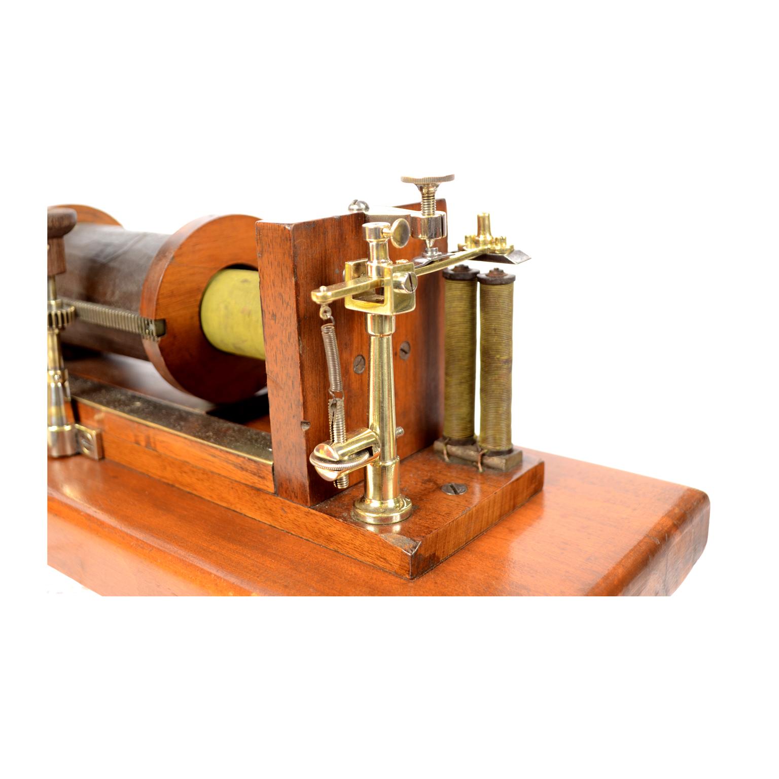 Induction Coil or Sled Antique Scientific Instrument by Du Bois Reymond 1870  For Sale 5