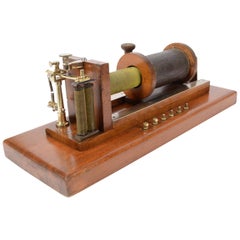 Induction Coil or Sled Antique Scientific Instrument by Du Bois Reymond 1870