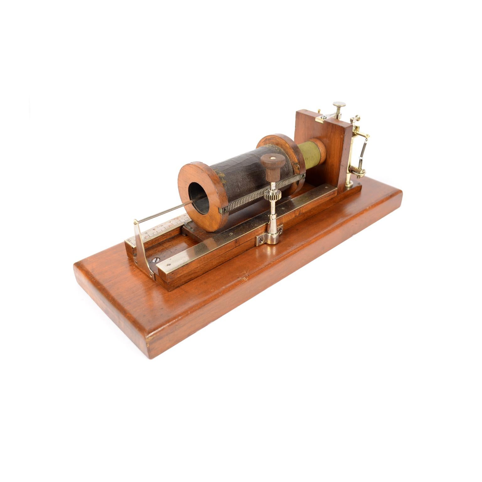 Late 19th Century Induction Coil or Sled Antique Scientific Instrument by Du Bois Reymond 1870  For Sale