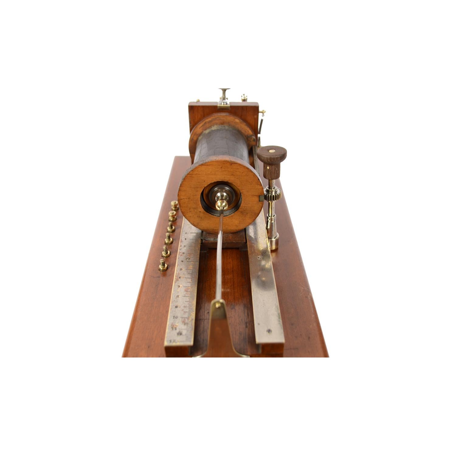 Induction Coil or Sled Antique Scientific Instrument by Du Bois Reymond 1870 For Sale 1