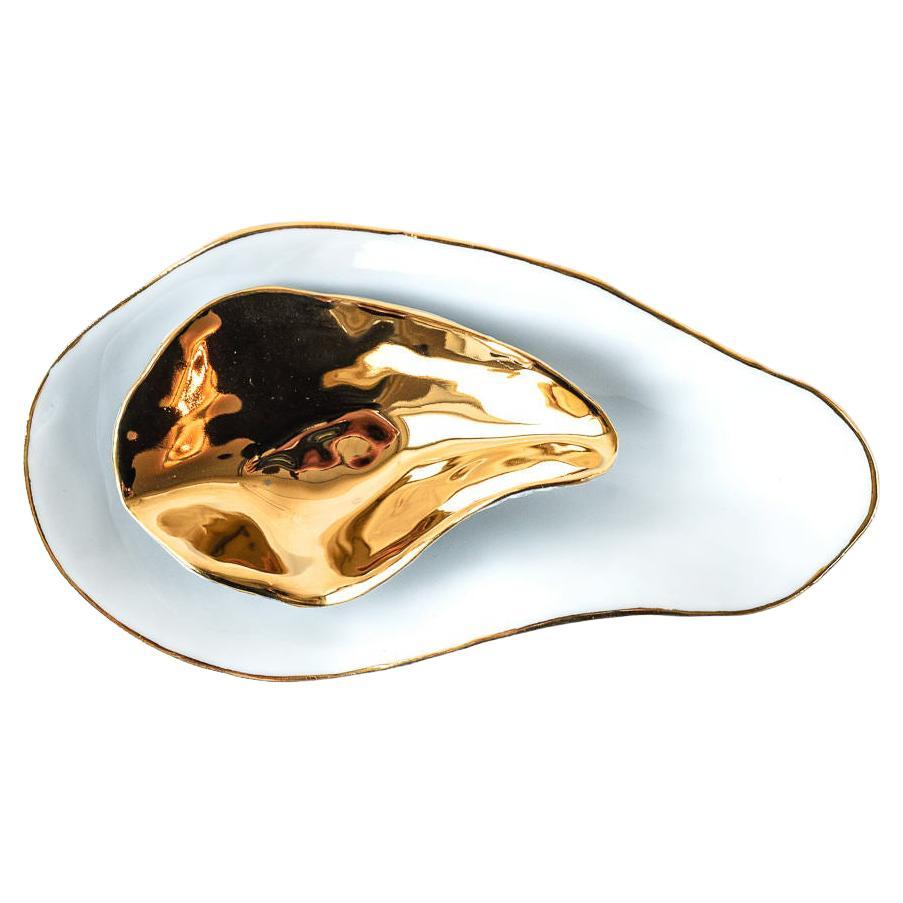Indulge nº3 + nº1 / Gold / Side Dishes, Handmade Porcelain Tableware