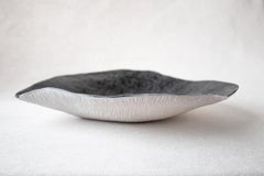 Indulge Nº6 / Graphite Grey / Large Plate, Handmade Porcelain Tableware