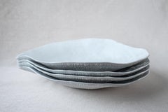 Indulge Nº6 / White / Large Plate, Handmade Porcelain Tableware