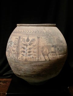 Vaso in ceramica dipinta di rosso della Valle dell'Indo, circa 2300-2000 a.C.