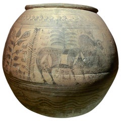 Indus Valley Red-Painted Pottery Vessel, circa 2300-2000 BC