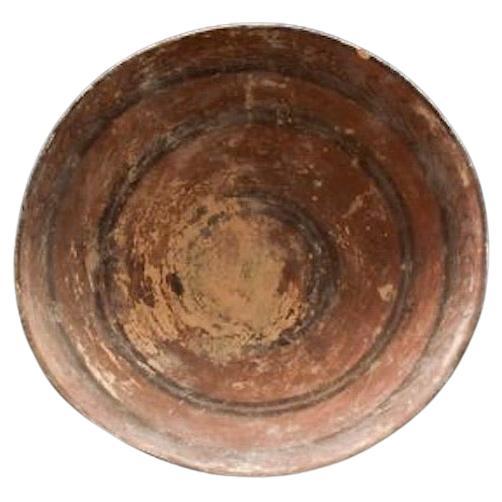 Indus Valley Terracotta Bowl With Concentric Decoration Ca. 3000-2500 Bc For Sale