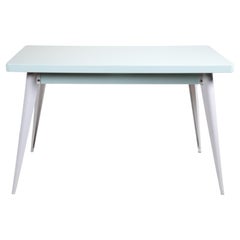 Mesa industrial de cocina/jardín de los años 50