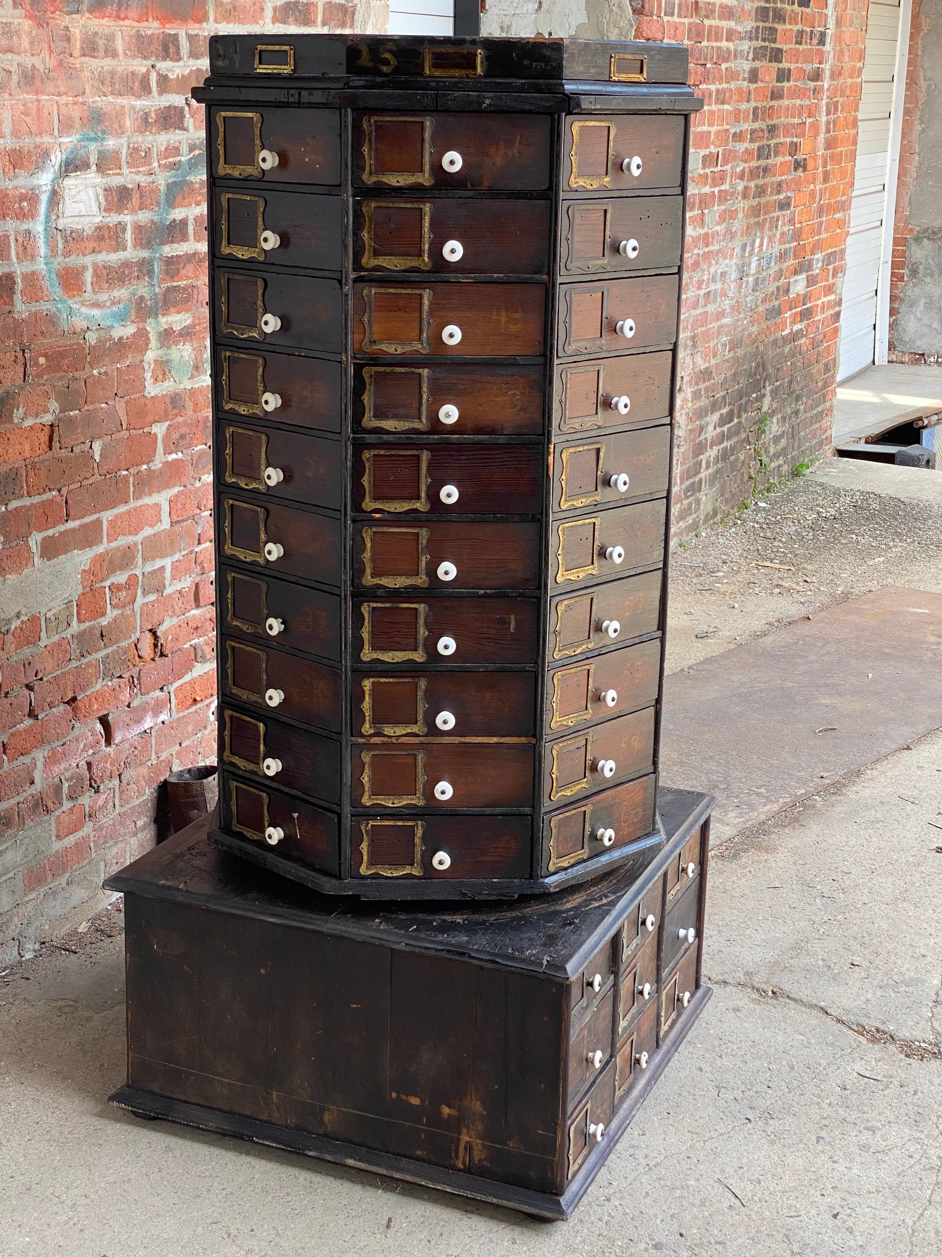 vintage hardware cabinet