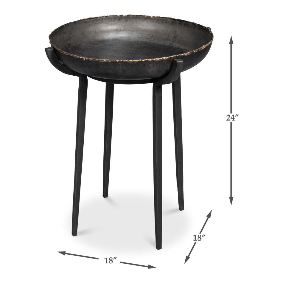 Table d'appoint industrielle en vente 5