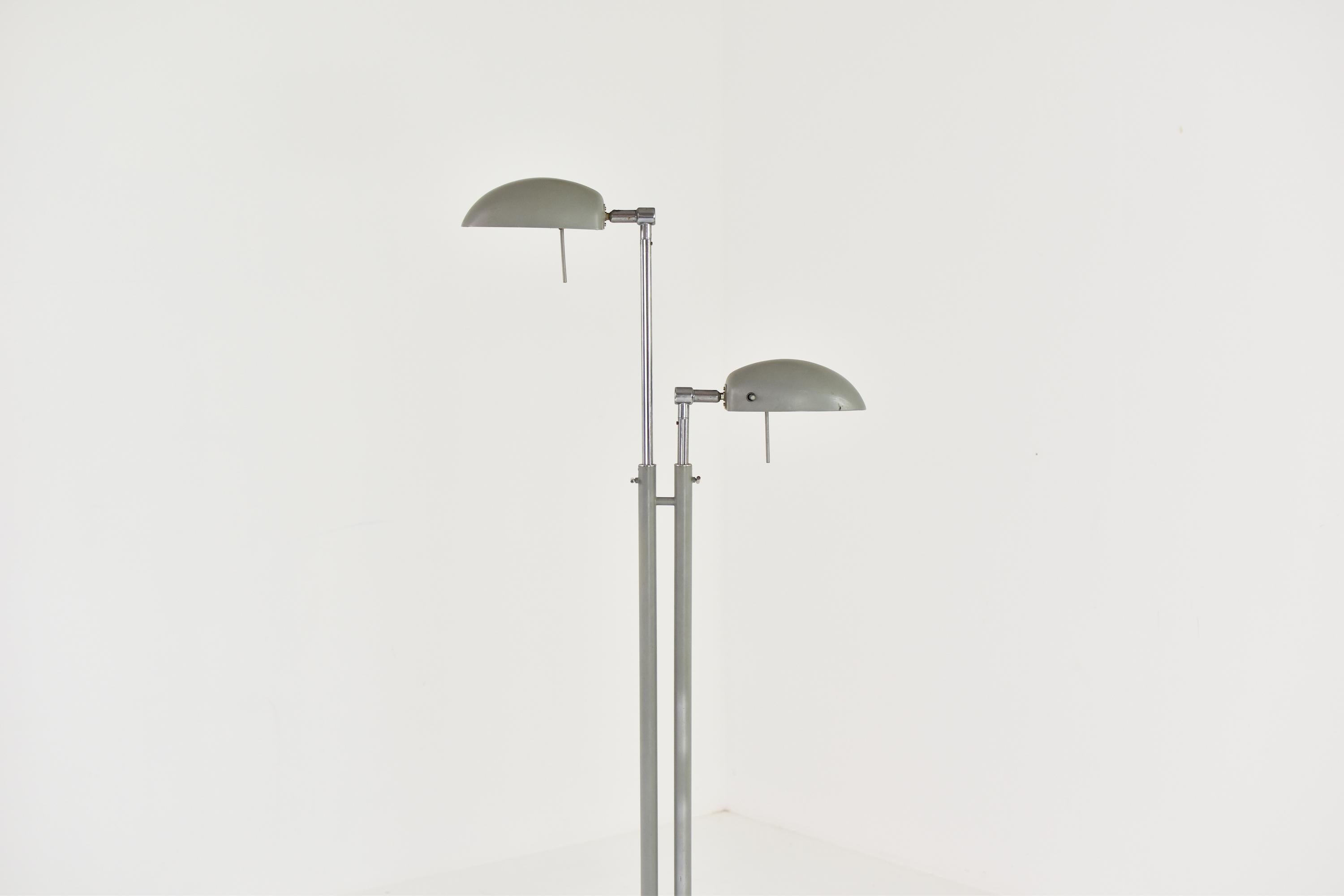 Industrial Adjustable Floor Lamp from France, 1960s 7