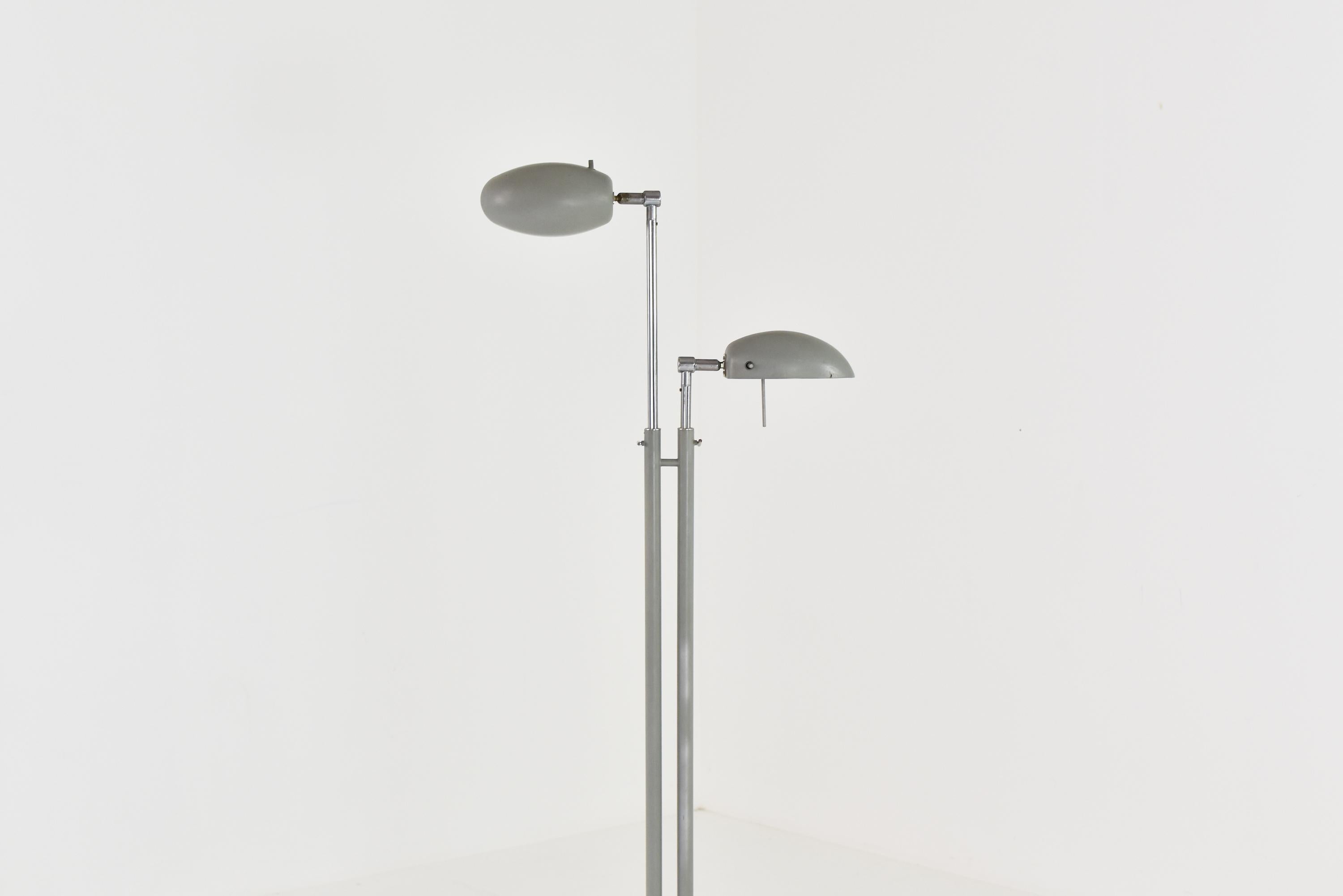 Industrial Adjustable Floor Lamp from France, 1960s 9