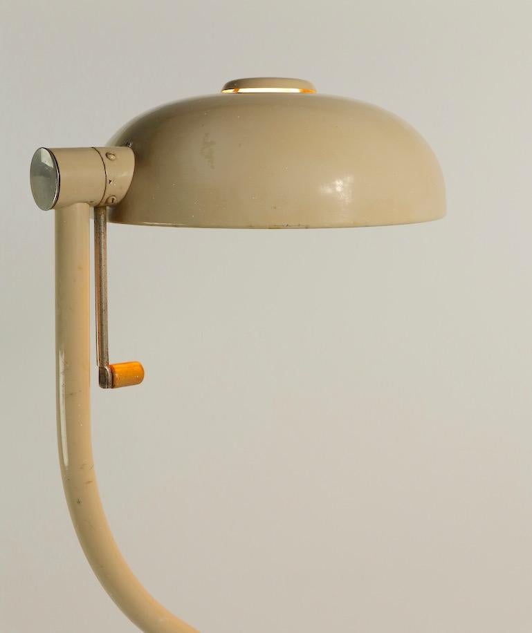 Industrial Adjustable Medical Floor Lamp by Hill Rom 10