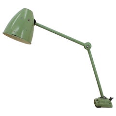 Industrial Adjustable Metal Table Lamp with Patina, 1950s