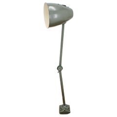 Industrial Adjustable Metal Table Lamp with Patina, 1950s