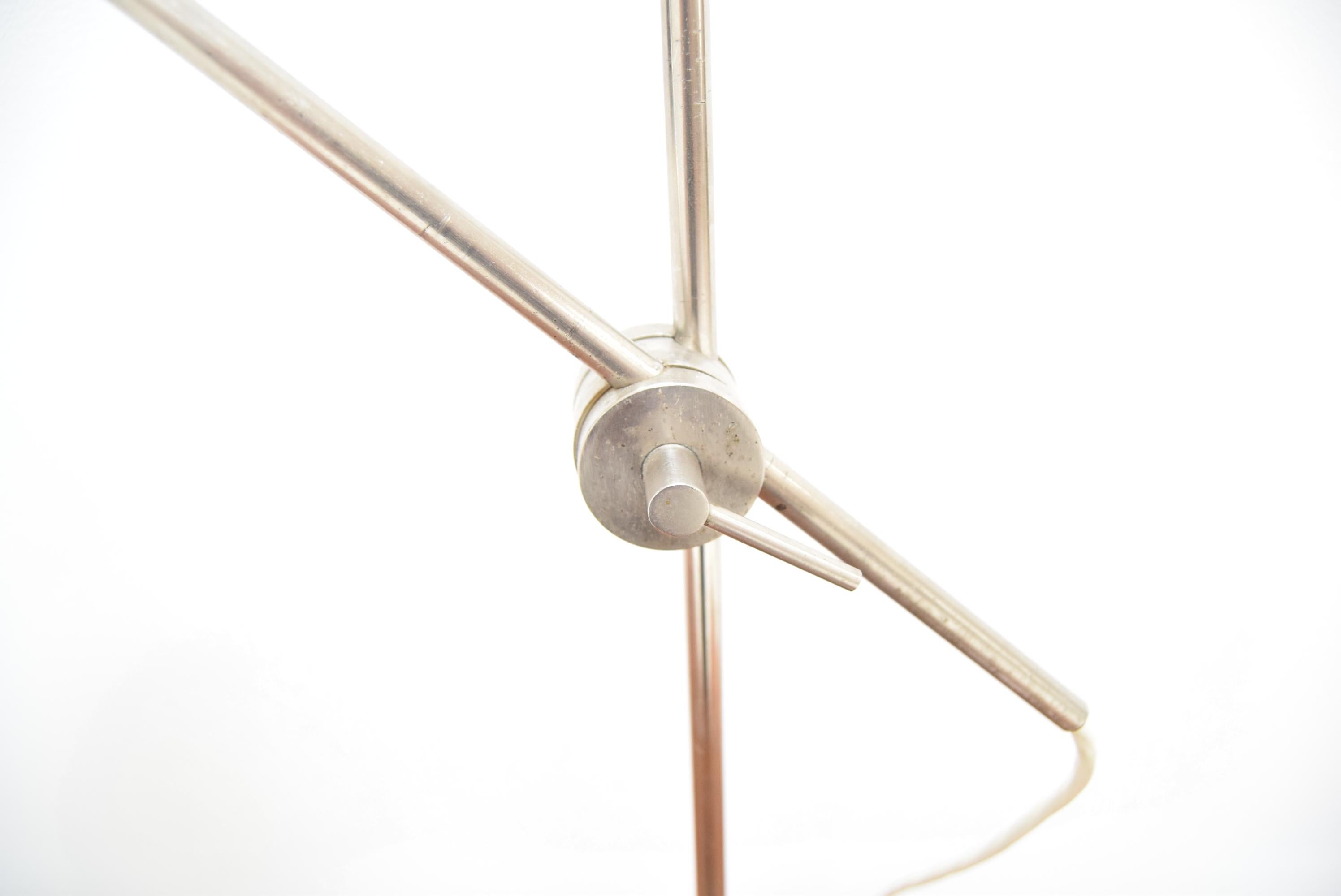 Industrial Adjustable Office Lamp by Jan Suchan for Elektrosvit, 1960's For Sale 6