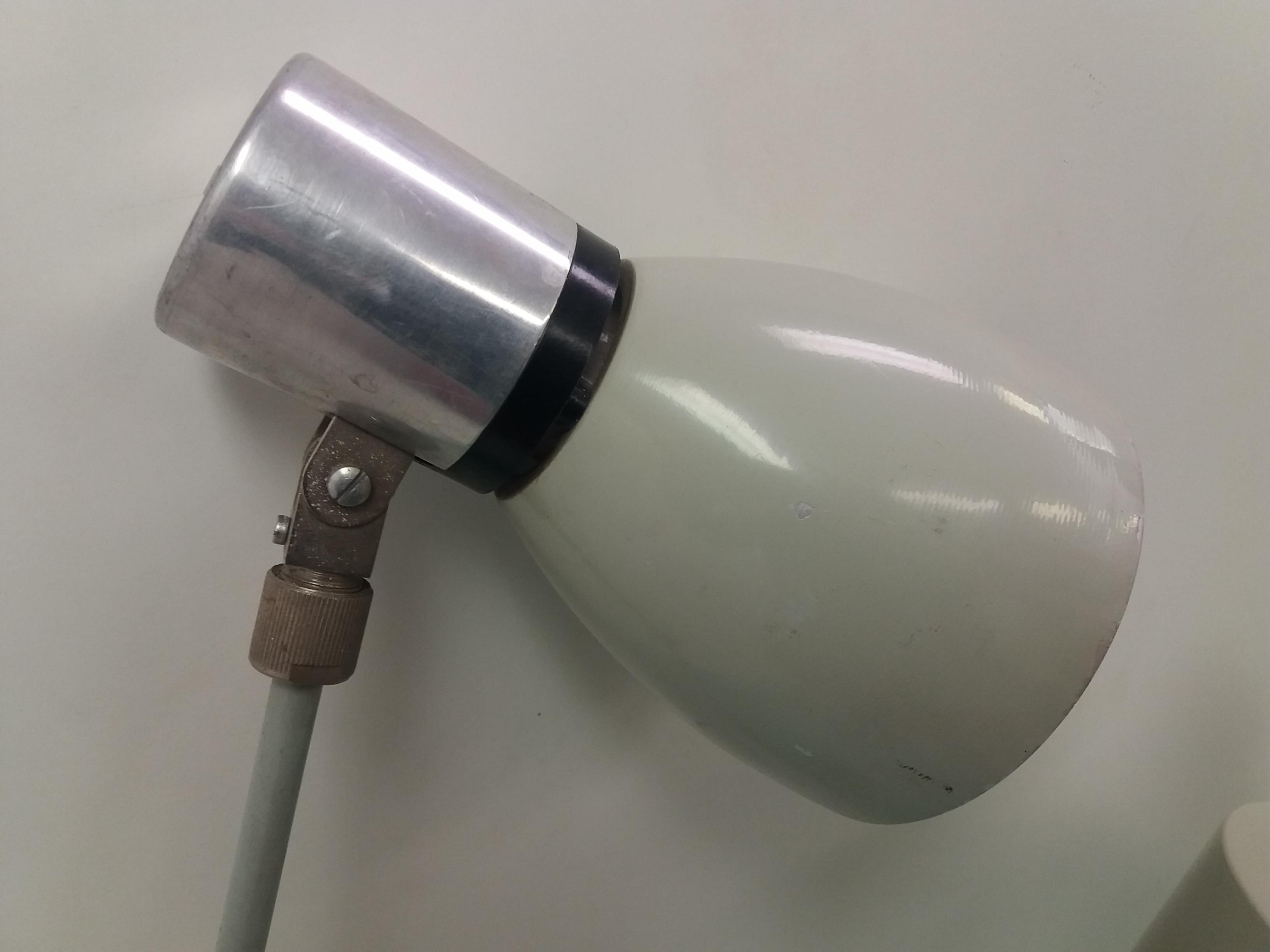 Industrial Adjustable Table Lamp, 1960s For Sale 1