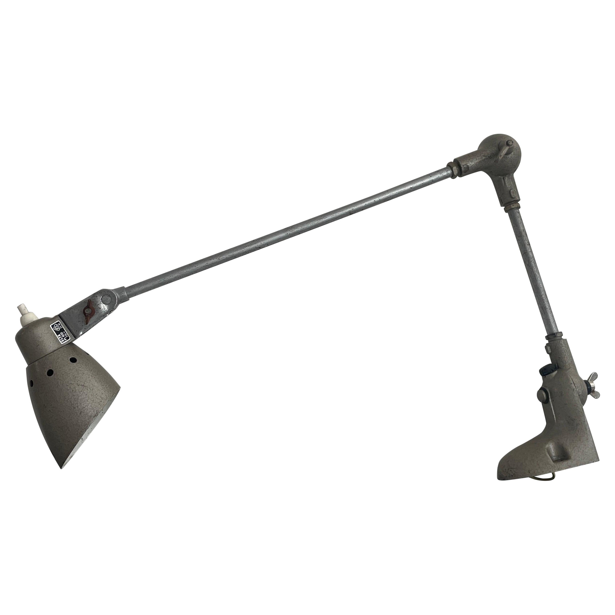 Industrial Adjustable Task Light by PFAFF, 1950s, Germany