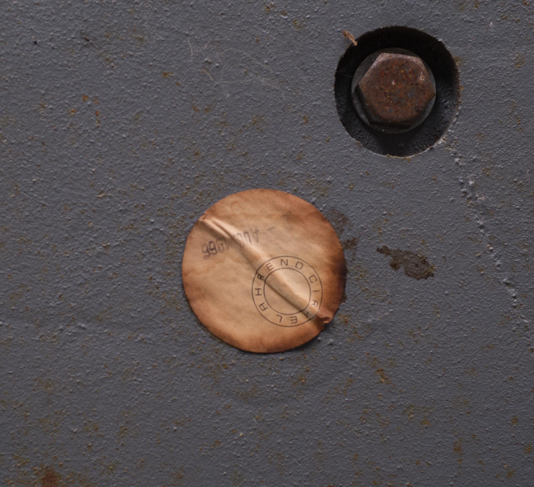 Industrial Ahrend de Cirkel Standing Metal Coat Rack, 1966 1