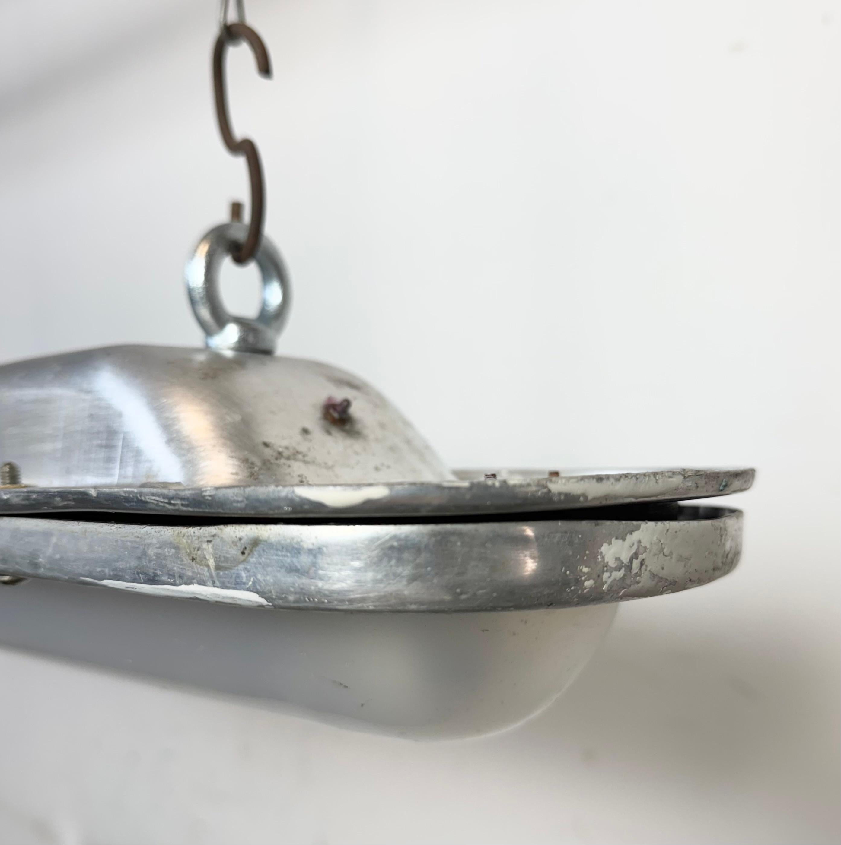 Industrial Aluminium Hanging Tube Light, 1970s 1