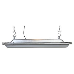 Industrial Aluminium Hanging Tube Light, 1970s
