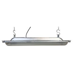 Industrial Aluminium Hanging Tube Light, 1970s