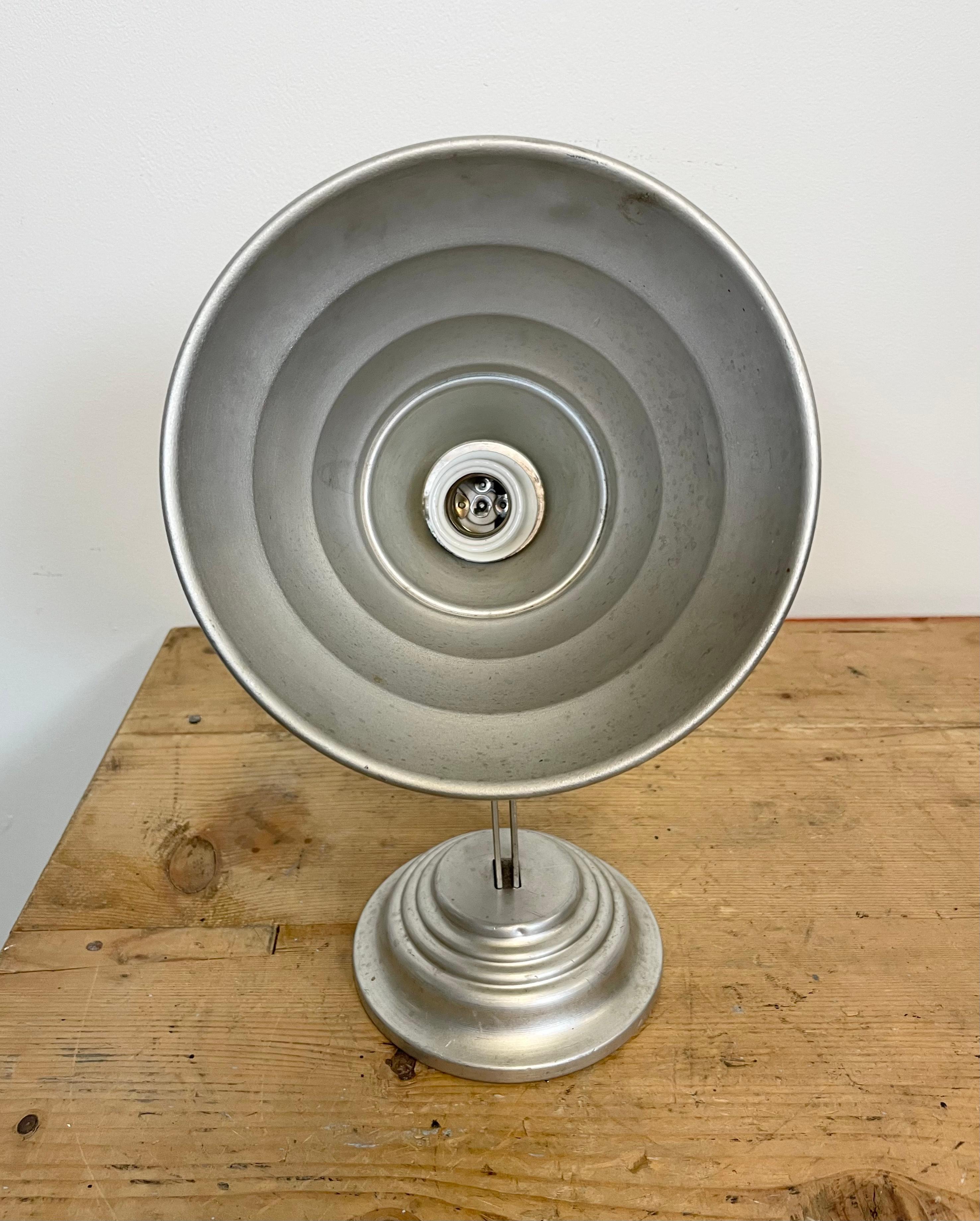 Industrial Aluminium Table Lamp, 1960s 2