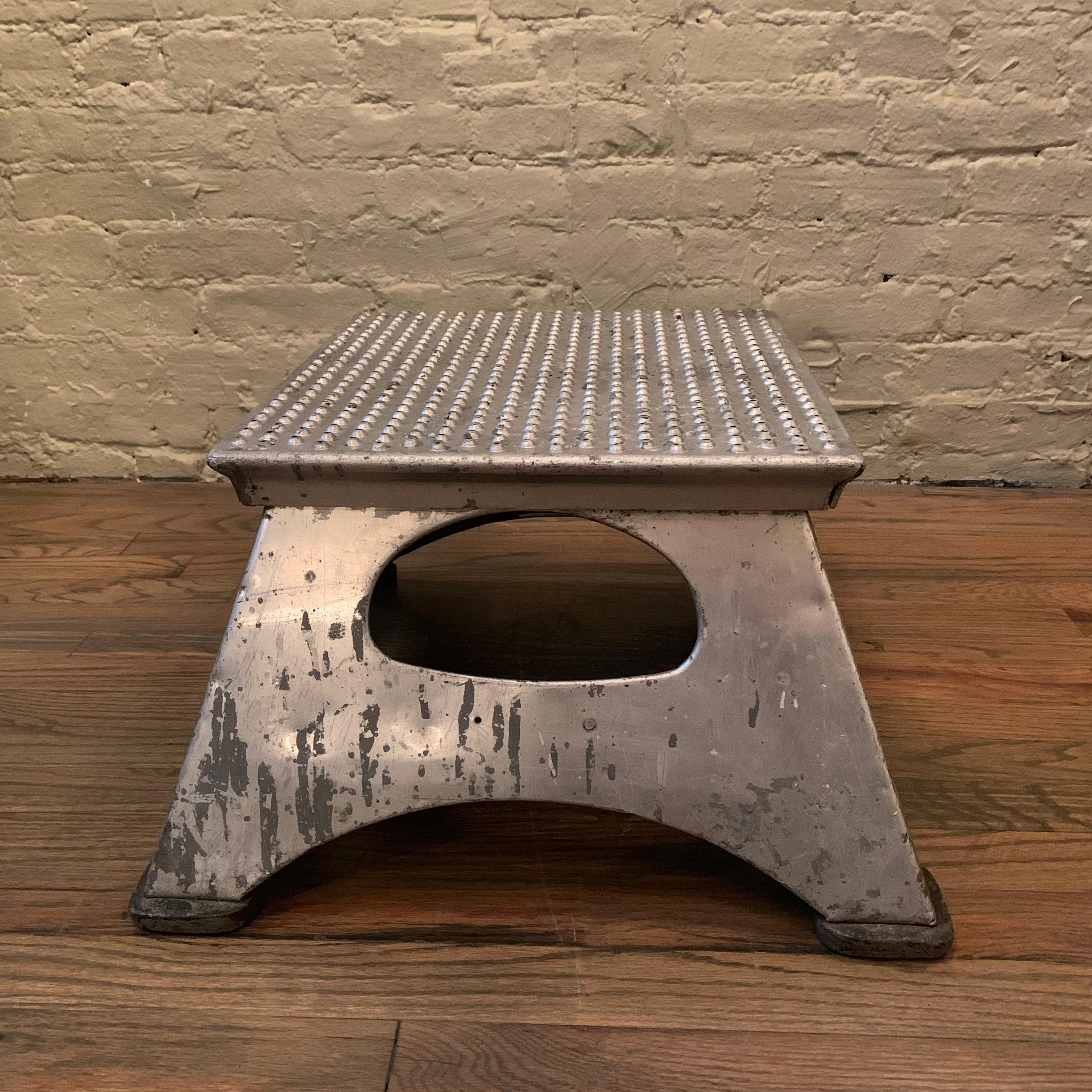 metal step stool