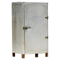 Used Industrial Aluminum Cabinet, France, 1950s