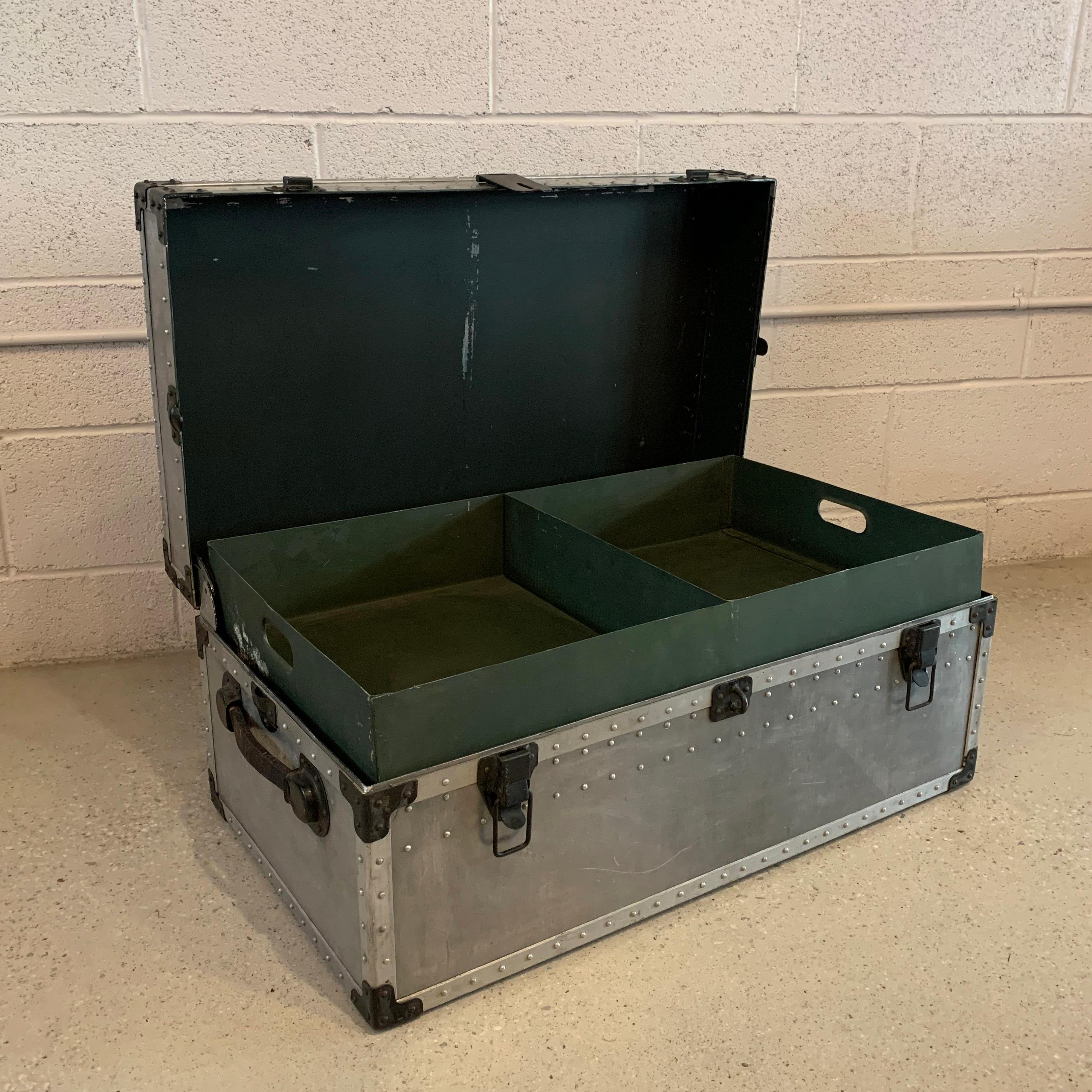 Industrial Aluminum Military Trunk 1