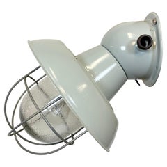 Industrial Aluminum Wall Lamp, 1960s