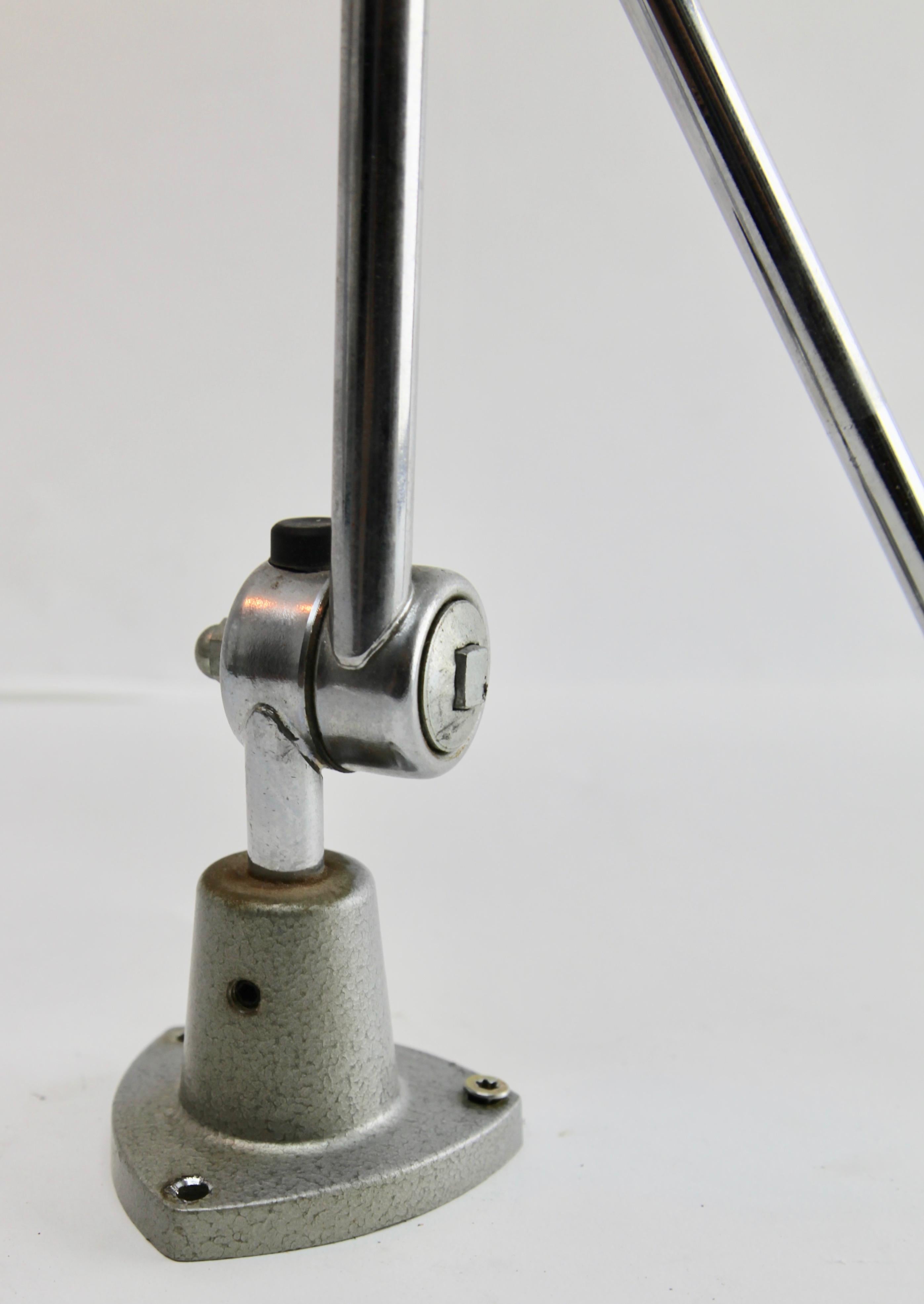 silver anglepoise lamp