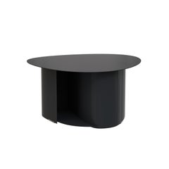 Tavolino industriale Stons color antracite realizzato da Murmurio