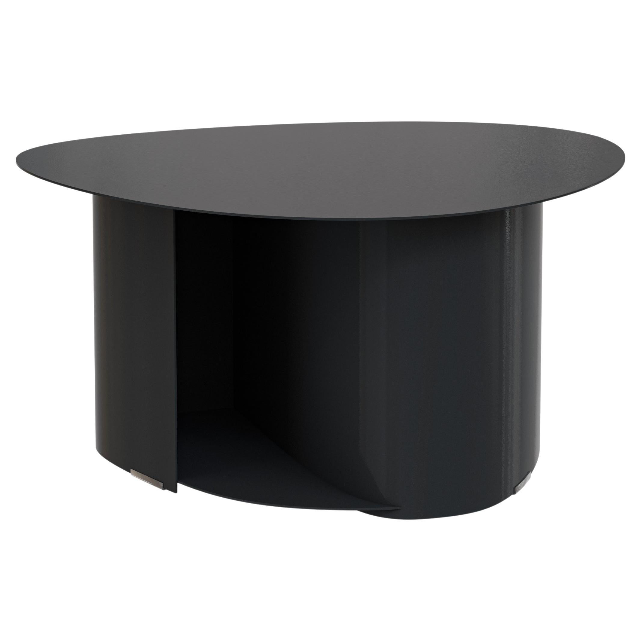 Industrial Anthracite Stons coffee table crafted by Murmurio