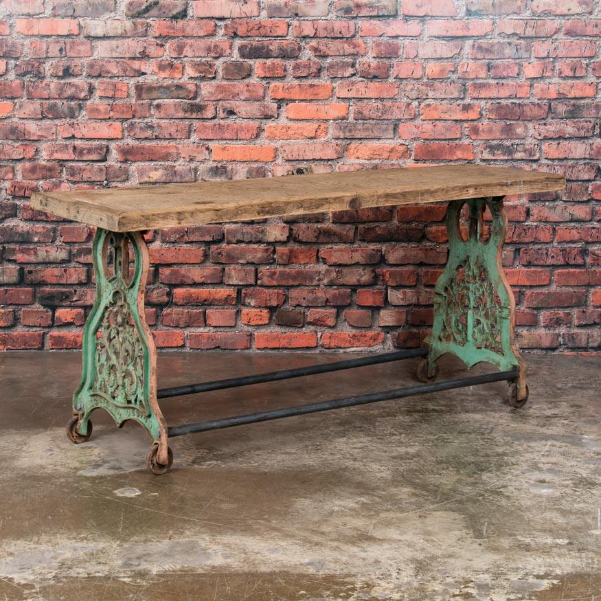 antique cast iron table legs